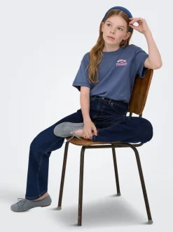 KOGJUICY Middels høy midje Wide Leg Fit Jeans