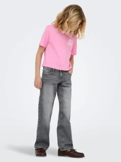KOGJULLES Lav midje Straight Fit Jeans