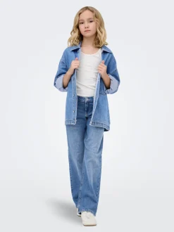 KOGJULLES Lav midje Straight Fit Jeans