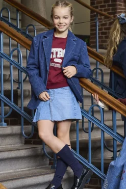KOGKADIE Denim Denimskjørt Kort skjørt