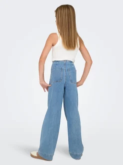 KOGMADELINE Høy midje Wide Leg Fit Jeans