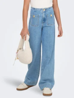 KOGMADELINE Høy midje Wide Leg Fit Jeans
