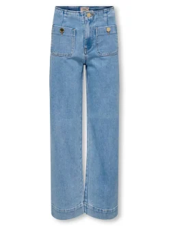 KOGMADELINE Høy midje Wide Leg Fit Jeans