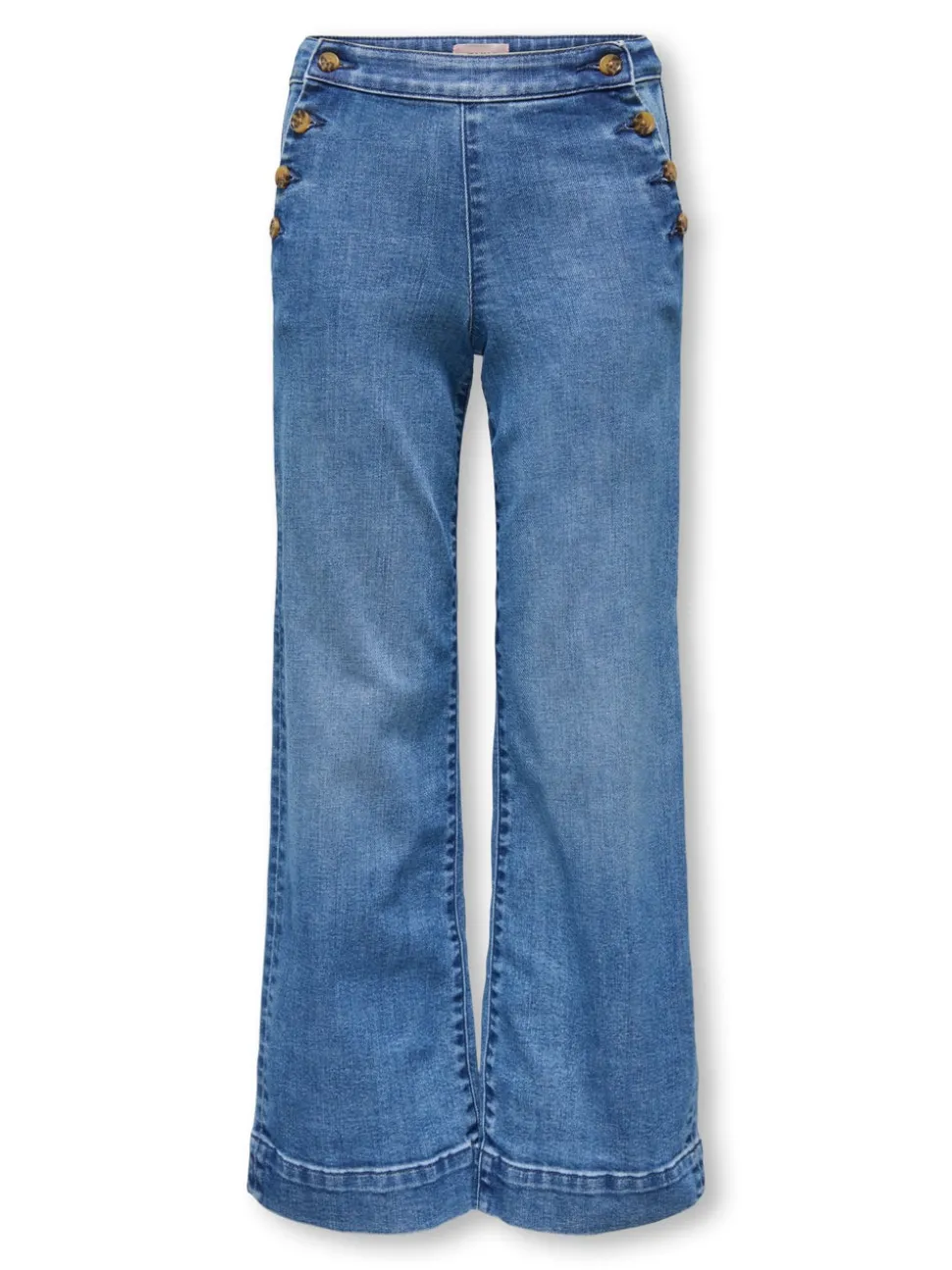 KOGMADISON Høy midje Wide Leg Fit Ankellengde Jeans