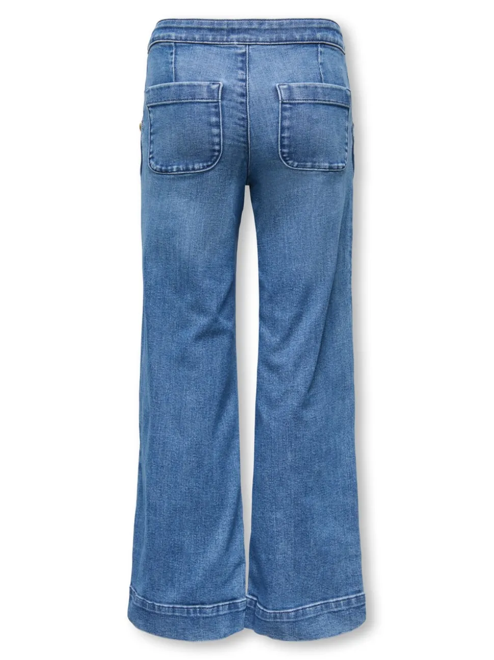 KOGMADISON Høy midje Wide Leg Fit Ankellengde Jeans