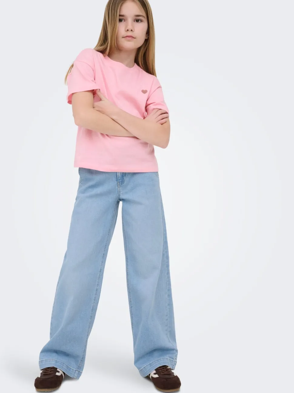 KOGNEW Middels høy midje Wide Leg Fit Jeans