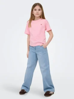 KOGNEW Middels høy midje Wide Leg Fit Jeans