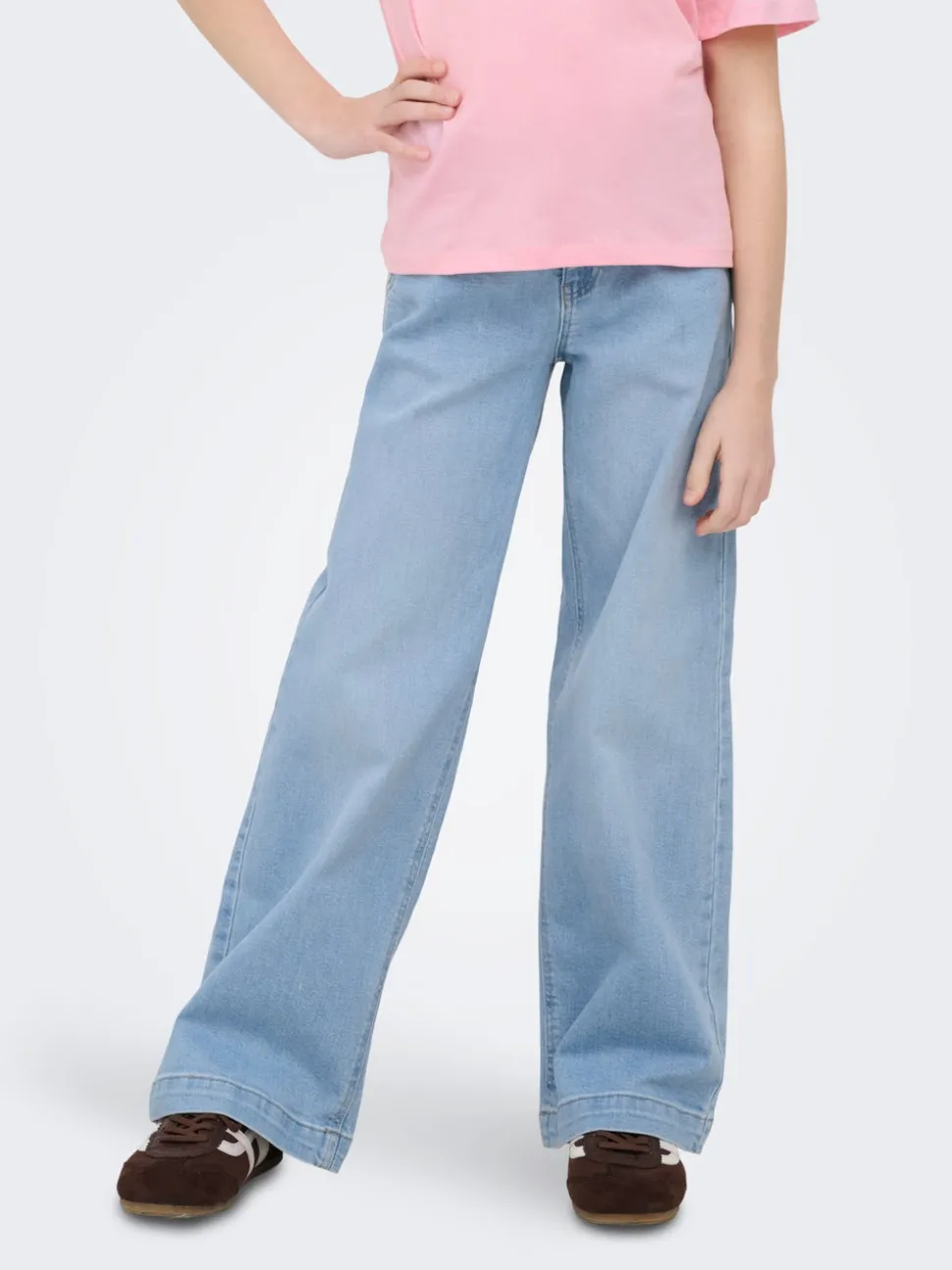 KOGNEW Middels høy midje Wide Leg Fit Jeans