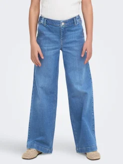 KOGNEW Middels høy midje Wide Leg Fit Jeans