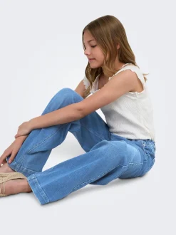 KOGNEW Middels høy midje Wide Leg Fit Jeans