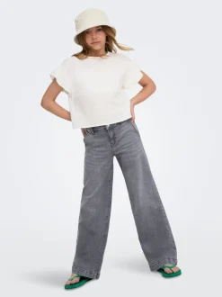 KOGNEW Middels høy midje Wide Leg Fit Jeans