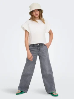 KOGNEW Middels høy midje Wide Leg Fit Jeans
