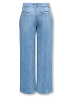 KOGPALMA Middels høy midje Wide Leg Fit Jeans