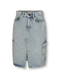 KOGPOSEY Denim Denimskjørt Midiskjørt