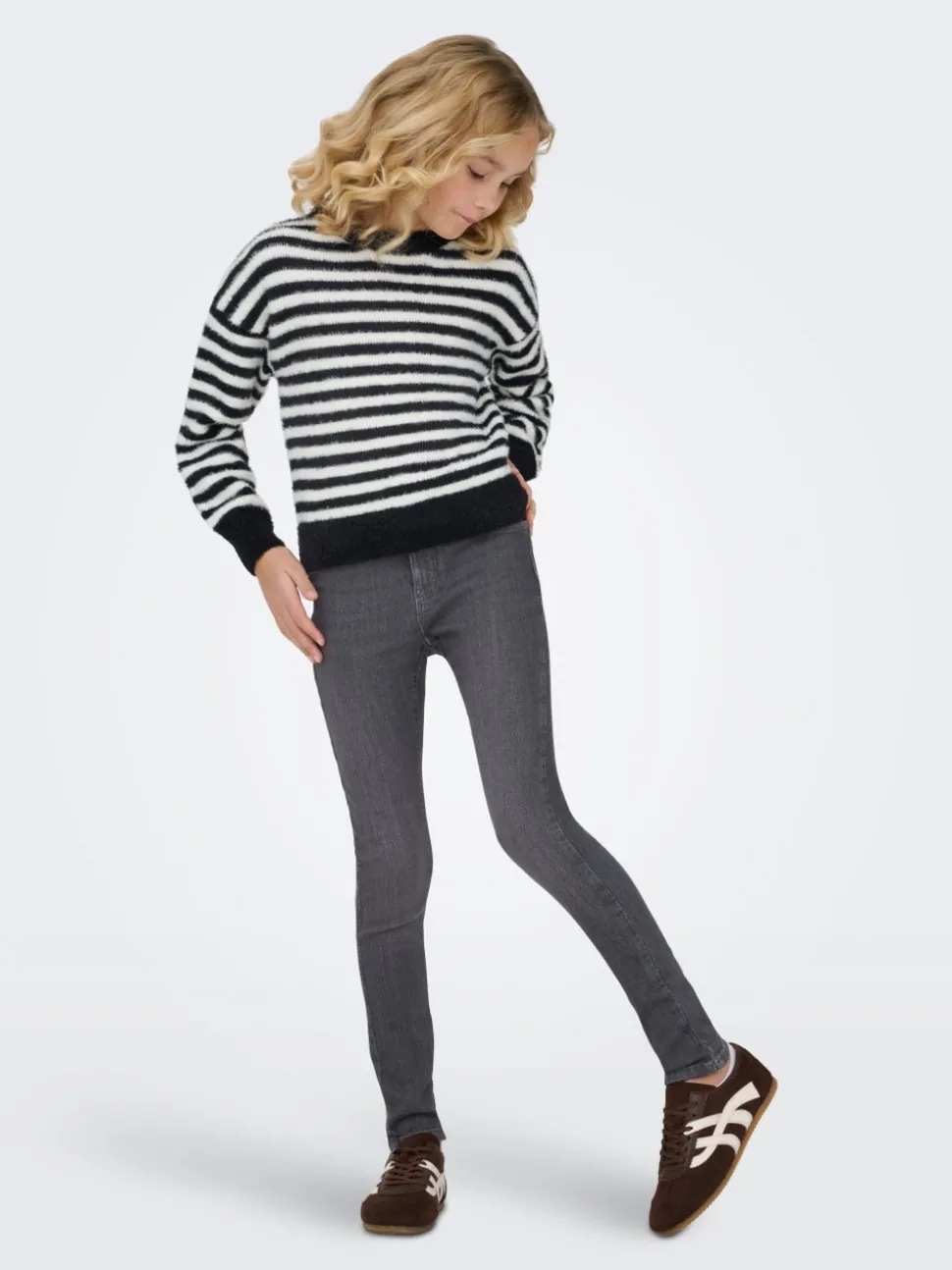 KOGRAIN Middels høy midje Skinny Fit Ankellengde Jeans