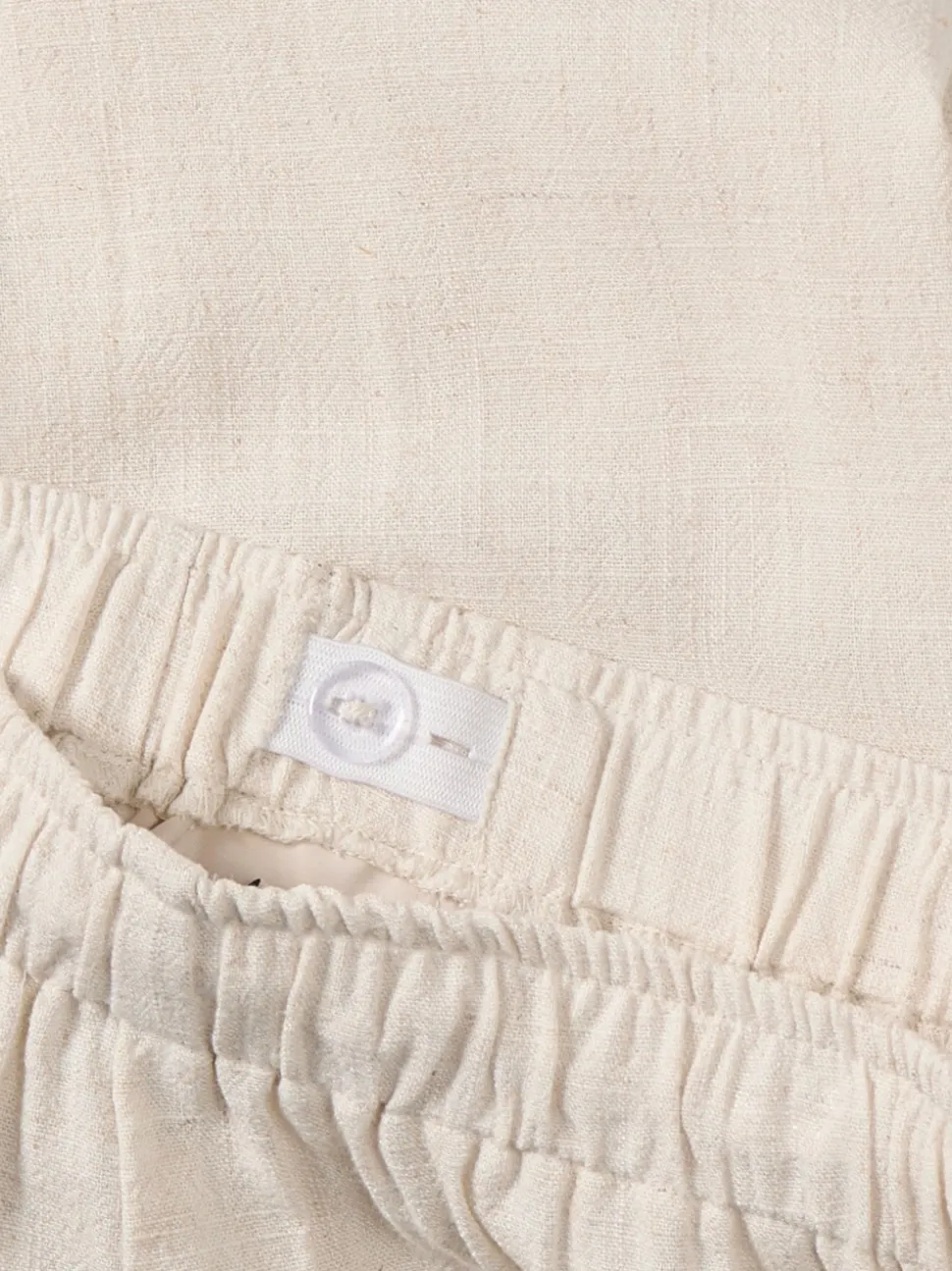 KOGSIESTA Straight Fit Lin Bukser