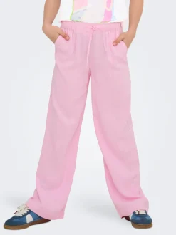 KOGSIESTA Straight Fit Lin Bukser
