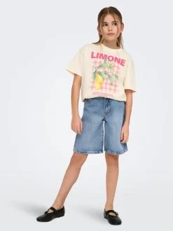 KOGSONNY Høy midje Regular Fit Denimshorts