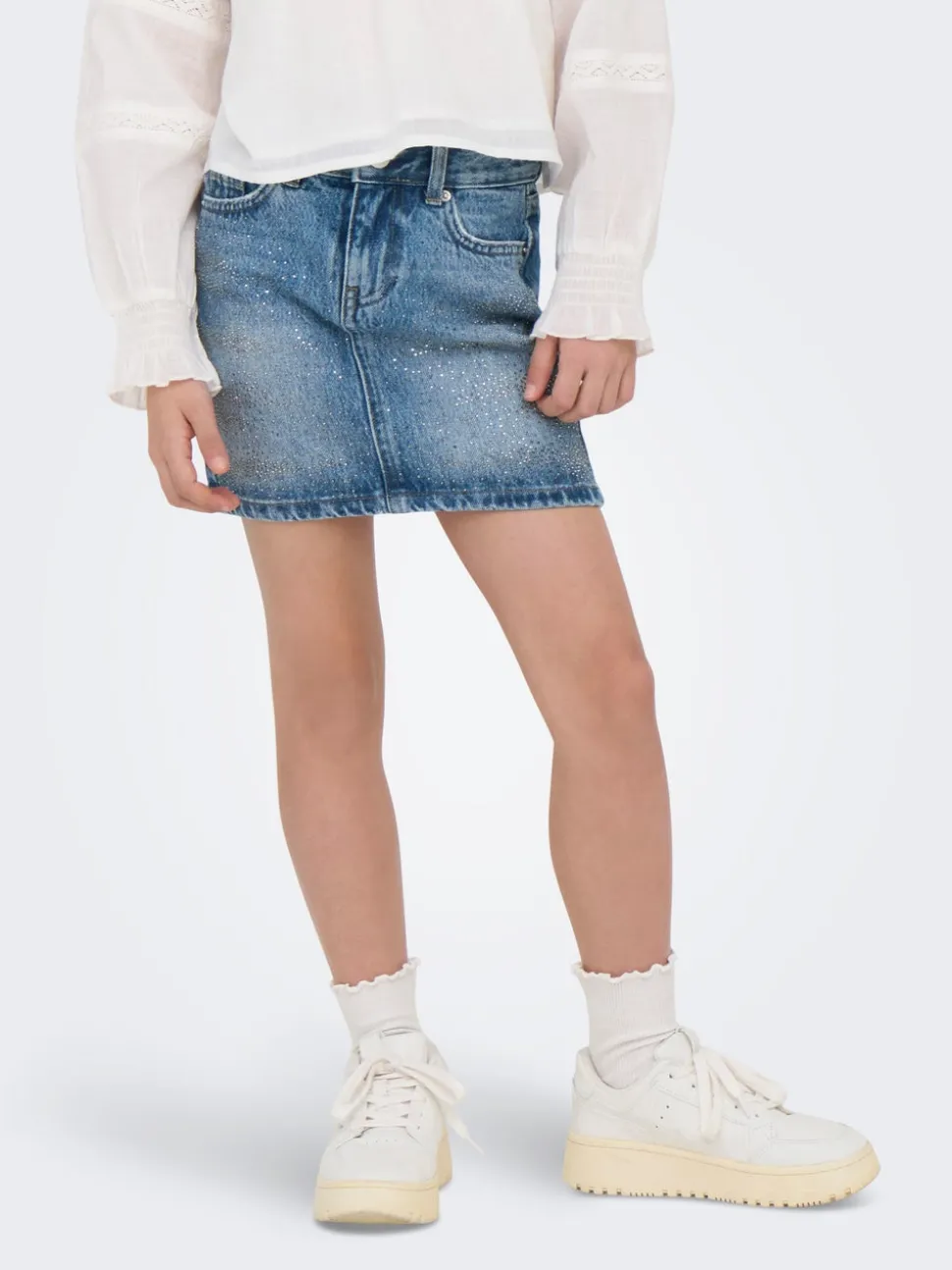 KOGSTELLA Denim Denimskjørt Kort skjørt