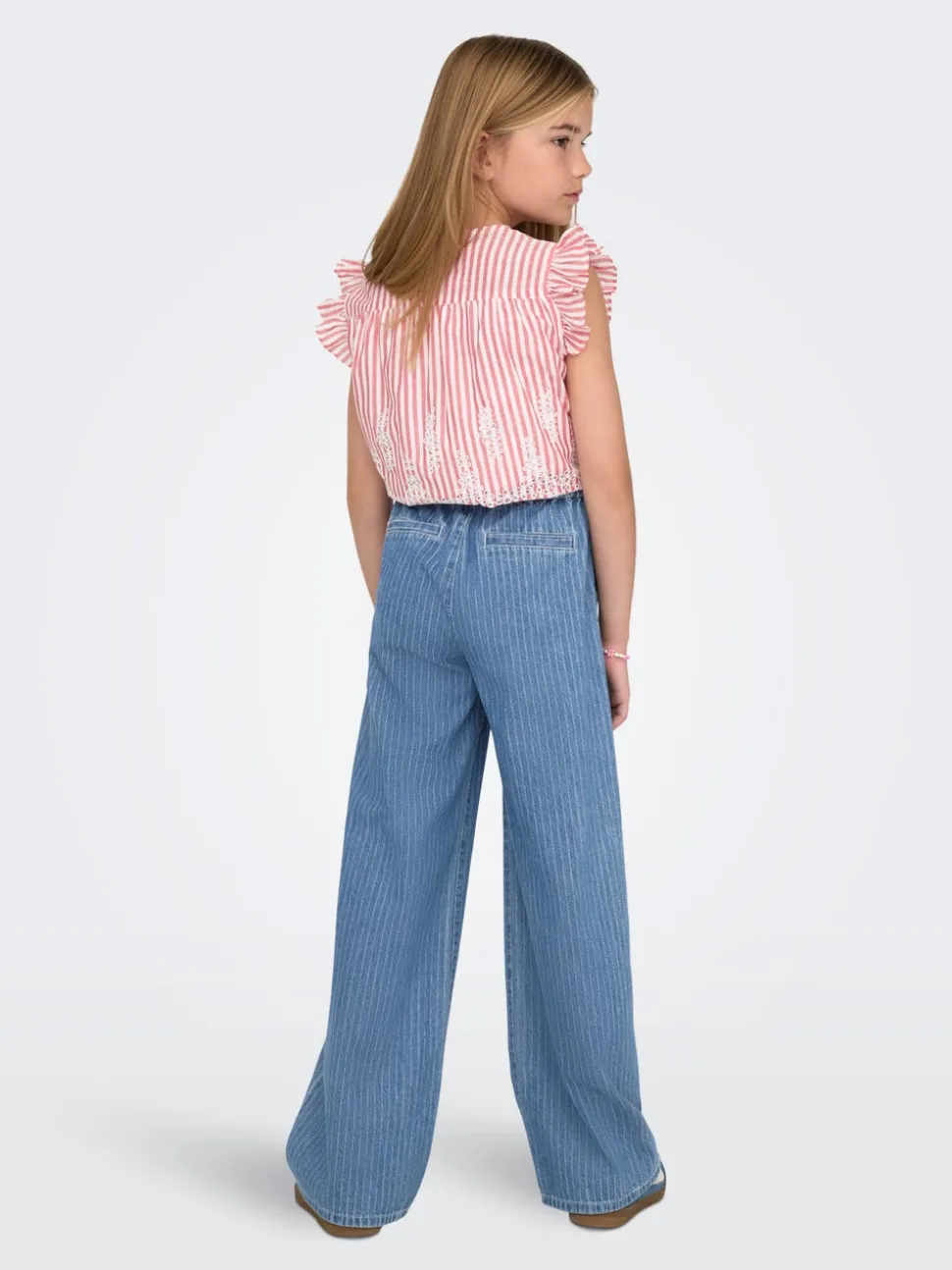KOGYASMIN Middels høy midje Wide Leg Fit Jeans