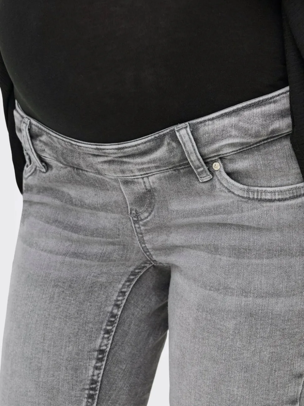 OLMBLUSH Middels høy midje Flared Fit Jeans
