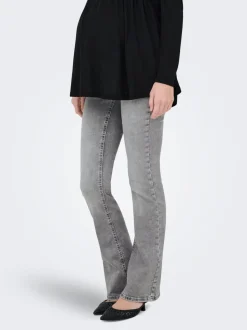 OLMBLUSH Middels høy midje Flared Fit Jeans
