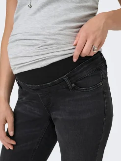 OLMBLUSH Middels høy midje Skinny Fit Ankellengde Jeans