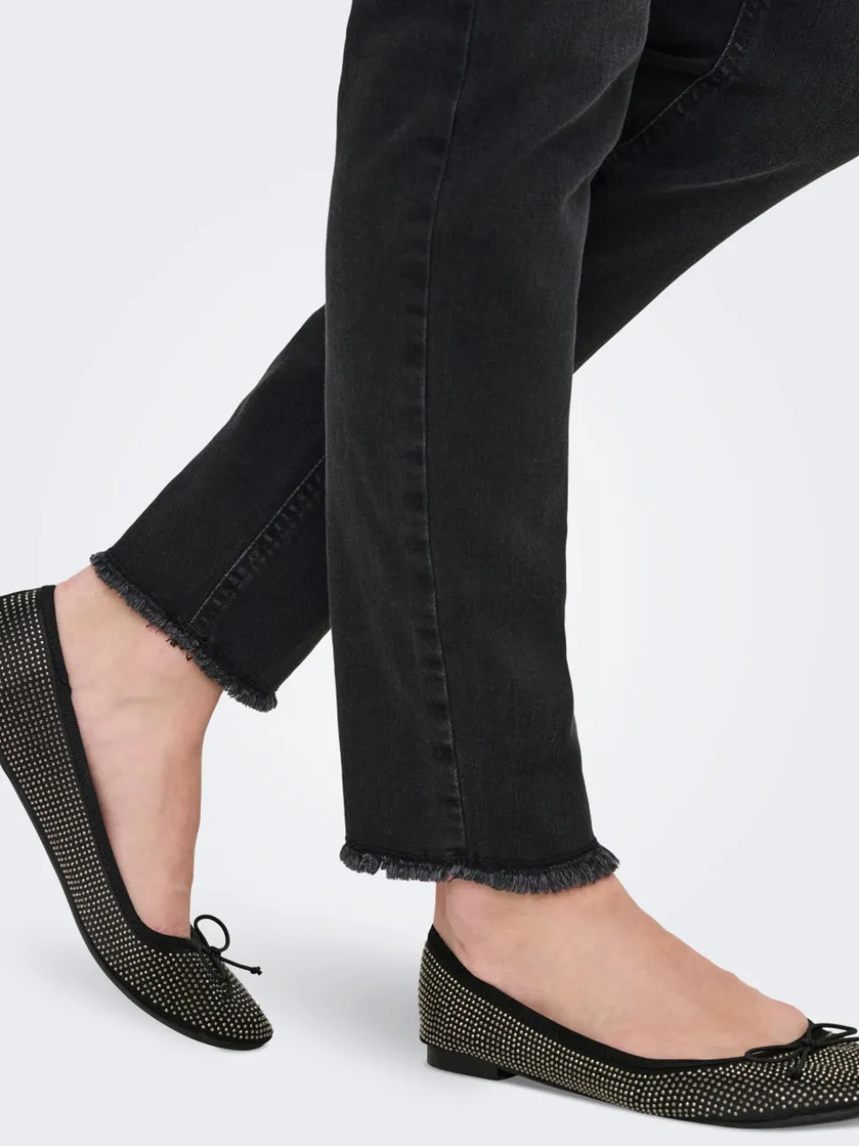 OLMBLUSH Middels høy midje Skinny Fit Ankellengde Jeans