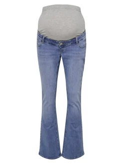 OLMBLUSH Middels høy midje Flared Fit Jeans