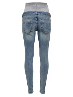 OLMBLUSH Middels høy midje Skinny Fit Ankellengde Jeans
