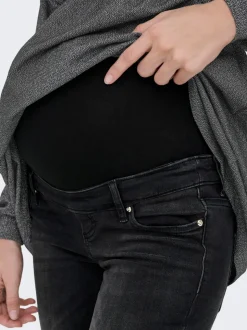 OLMBLUSH Middels høy midje Flared Fit Jeans