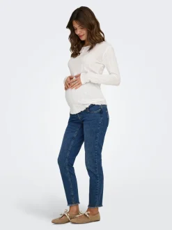 OLMBLUSH Middels høy midje Skinny Fit Ankellengde Jeans