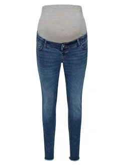 OLMBLUSH Middels høy midje Skinny Fit Ankellengde Jeans
