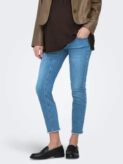 OLMBLUSH Middels høy midje Skinny Fit Ankellengde Jeans