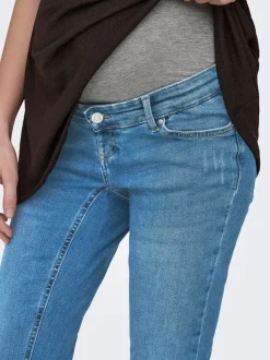OLMBLUSH Middels høy midje Skinny Fit Ankellengde Jeans