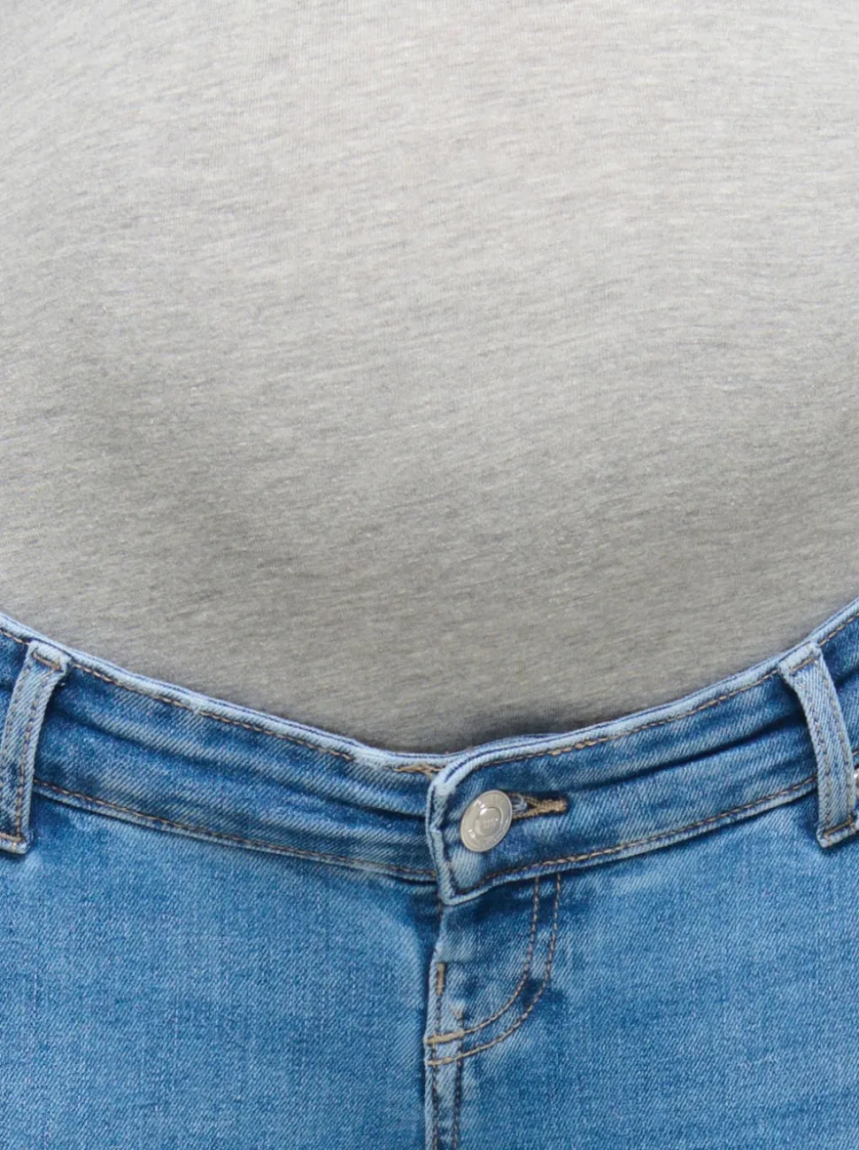 OLMBLUSH Middels høy midje Skinny Fit Ankellengde Jeans