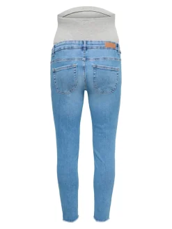OLMBLUSH Middels høy midje Skinny Fit Ankellengde Jeans