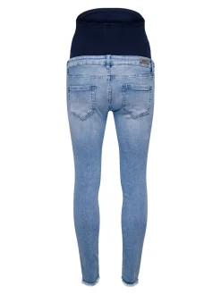 OLMBLUSH Middels høy midje Skinny Fit Ankellengde Jeans