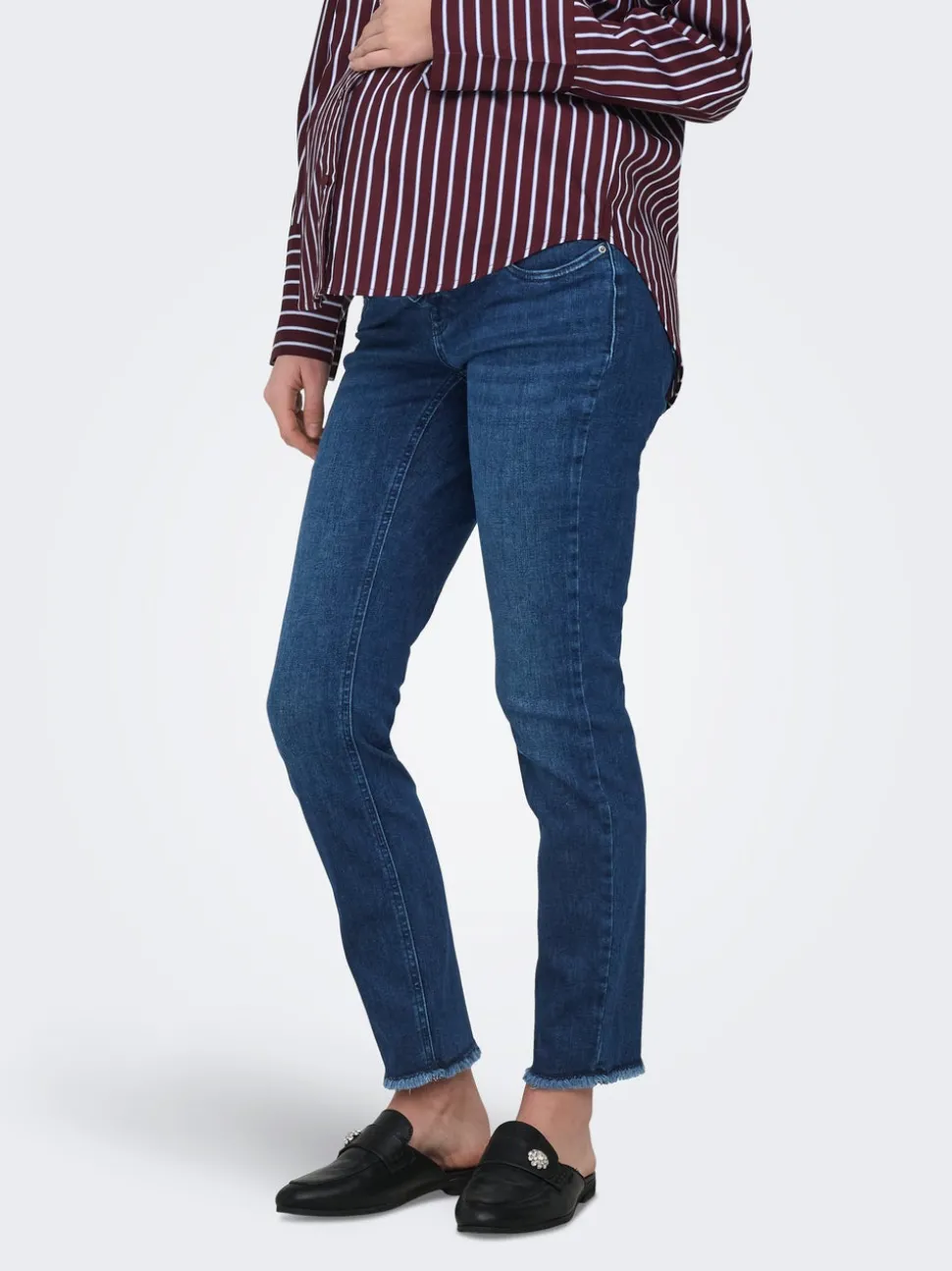 OLMBLUSH Skinny Fit Ankellengde Jeans