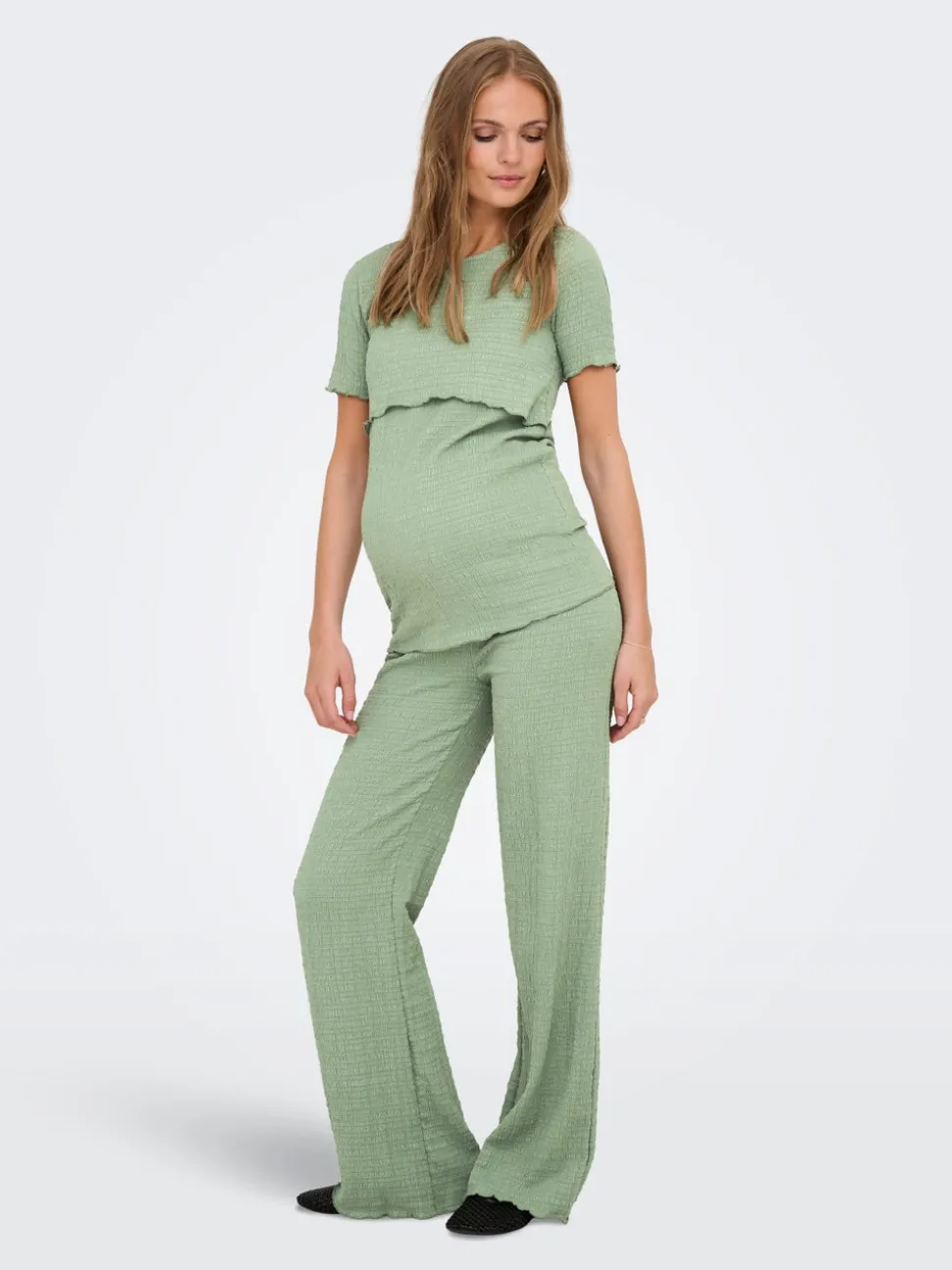 OLMCALIA Wide Leg Fit Bukser