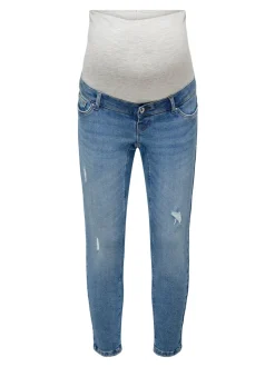 OLMCATWALK Høy midje Mom Fit Ankellengde Jeans