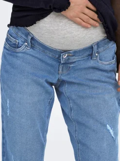 OLMCATWALK Høy midje Mom Fit Ankellengde Jeans