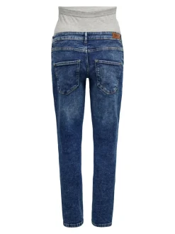 OLMENEDA Høy midje Straight Fit Ankellengde Jeans