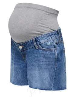 OLMGABI Middels høy midje Regular Fit Denimshorts