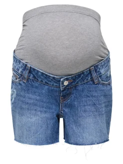 OLMGABI Middels høy midje Regular Fit Denimshorts