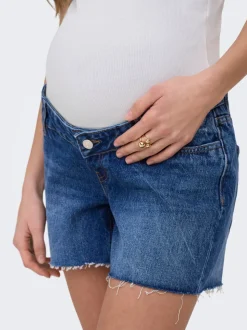 OLMGABI Middels høy midje Regular Fit Denimshorts