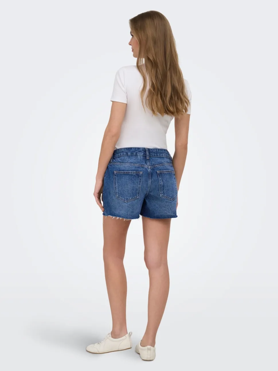 OLMGABI Middels høy midje Regular Fit Denimshorts