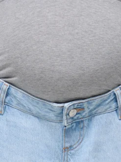 OLMGABI Middels høy midje Regular Fit Denimshorts