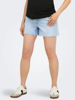 OLMGABI Middels høy midje Regular Fit Denimshorts