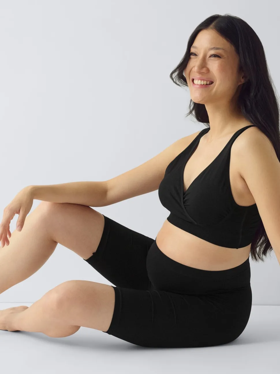 OLMHOPE Høy midje Regular Fit Sømløs shorts